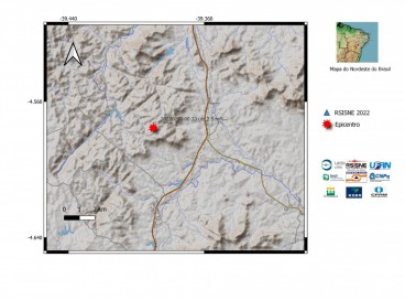 Tremor de terra é registrado em Canindé 