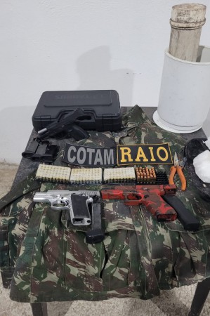 apreensão de armas na Sapiranga 