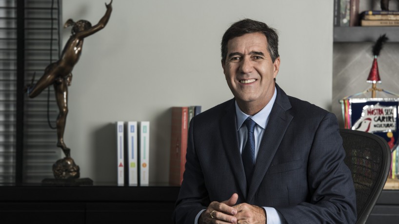 ￼ Luiz Gastão, atual presidente da Fecomércio, oficializou a chapa para concorrer a eleição em abril.