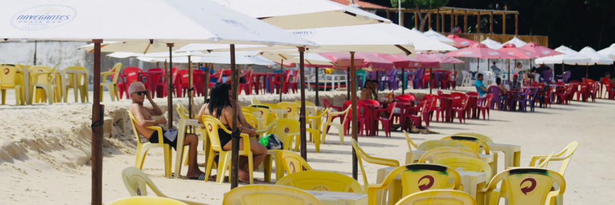 Praia do Paracuru durante o Carnaval de 2022