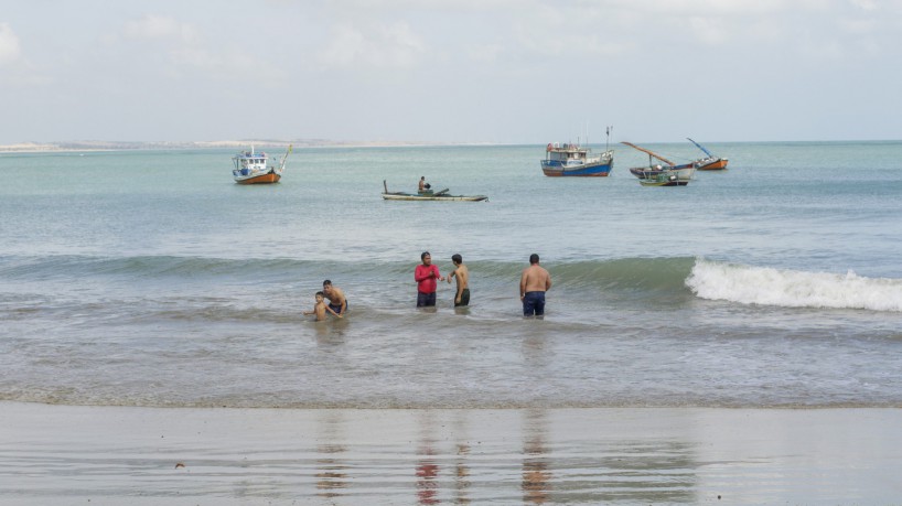Paracuru, no Litoral do Pecém, foi uma das cidades com chuva nesta madrugada