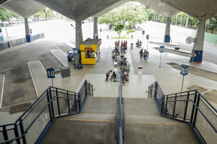 ￼RODOVIÁRIA DE FORTALEZA teve baixo número de passageiros ontem
