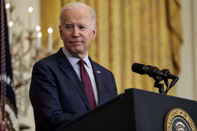 O presidente Joe Biden, dos Estados Unidos