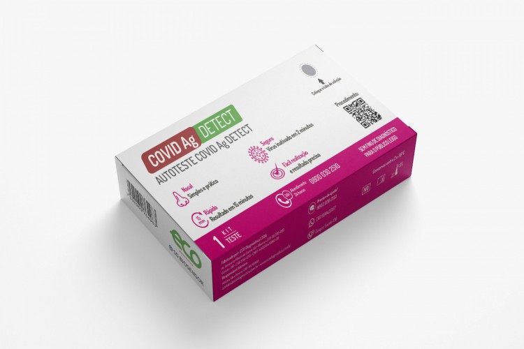 As vendas de autotestes para Covid-19 aumentaram 1278% em junho comparado com o mês de maio nas unidades da Pague Menos, do Estado do Ceará
