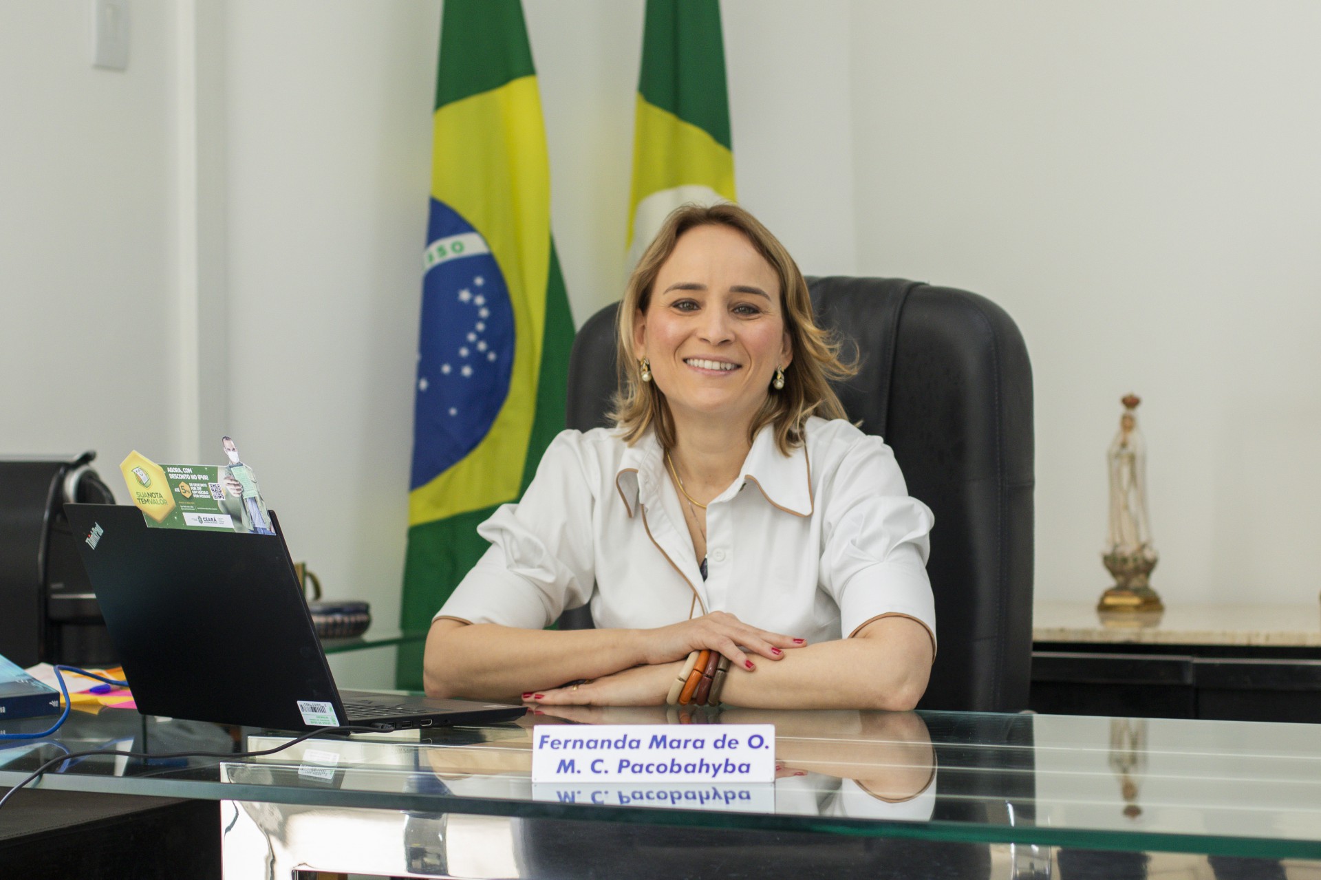 Fernanda Pacobahyba, presidente do FNDE (Foto: Thais Mesquita)