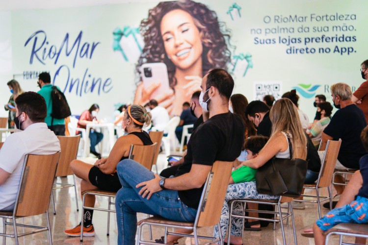 Shopping Riomar Fortaleza atenderá aplicação de D1, D2, D3 e D4 neste fim de semana