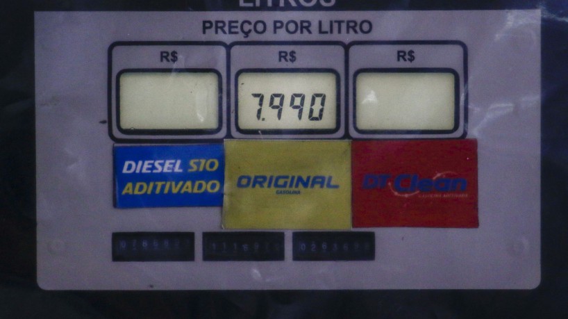 FORTALEZA, CE, BRASIL, 11.03.2022: Postos de Gasolina - Mais um aumento nos preços dos combustiveis (Foto:Thais Mesquita/OPOVO)(foto: Thais Mesquita)