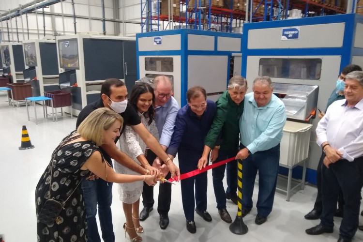 Inauguração do Polo Químico de Guaiúba, com a IntraPlast em funcionamento