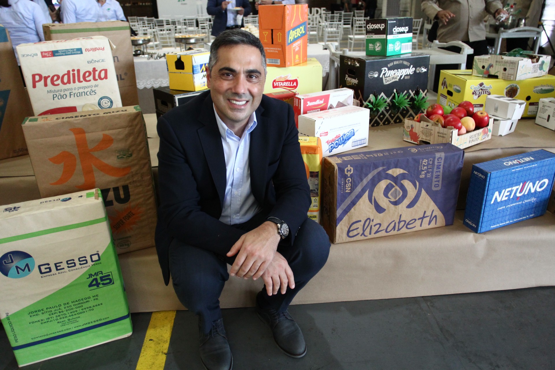 CRISTIANO Teixeira, CEO da Klabin, destaca interesse da companhia no Ceará (Foto: FABIO LIMA)