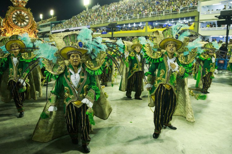Desfile Unidos de Vila Isabel, terceiro lugar no carnaval do Rio de Janeiro. 