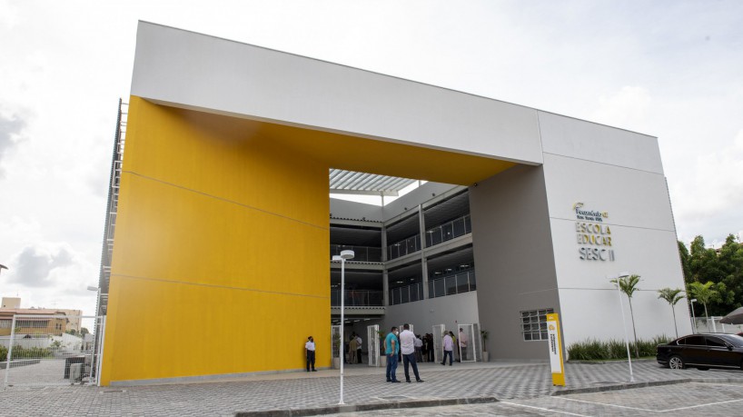 Em janeiro, a Fecomércio inaugurou a nova Escola Educar Sesc II, com mais de 7,5 mil m², em Fortaleza.