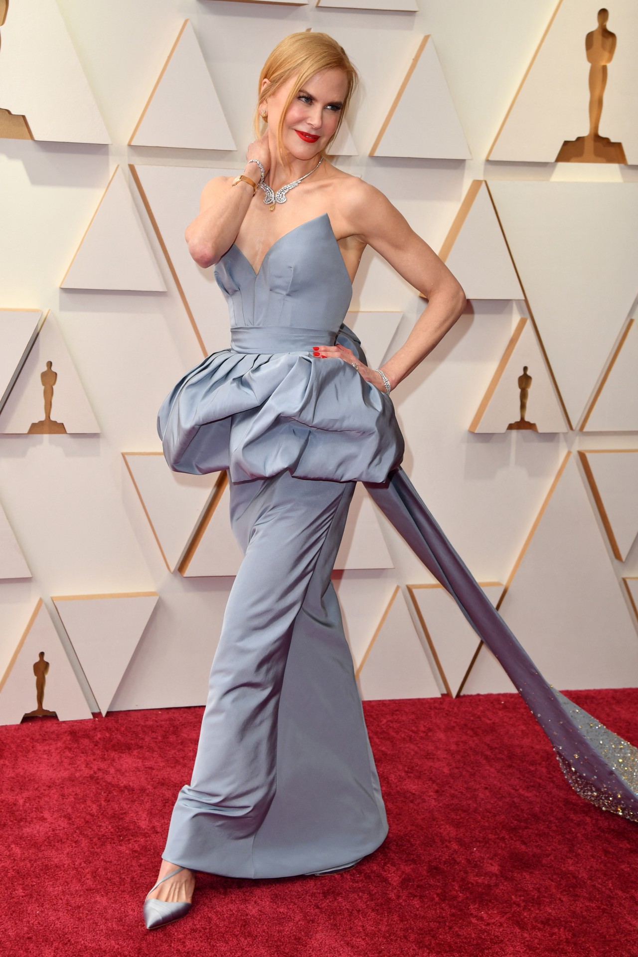 Nicole Kidman usando Armani no Oscar 2022