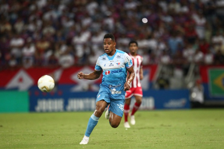 FORTALEZA,CE, BRASIL, 26.03.2022:Jussa, jogador do Fortaleza. Jogo pela semi-final da copa do nordeste, Fortaleza vs Nautico, arena Castelão.    (Fotos: Fabio Lima/O POVO).