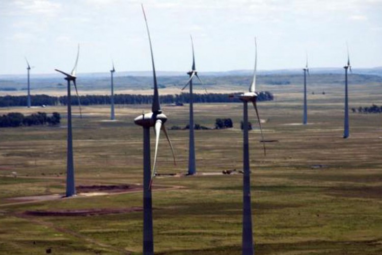 ￼Foto da Usina eólica de Cerro Chato (Arquivo/Agência Brasil)