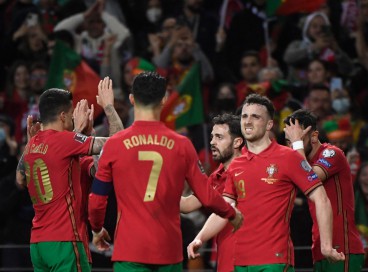 Com gols de Bruno Fernandes, Portugal venceu Macedônia do Norte por 2 a 0 e garantiu vaga na Copa do Mundo 2022 