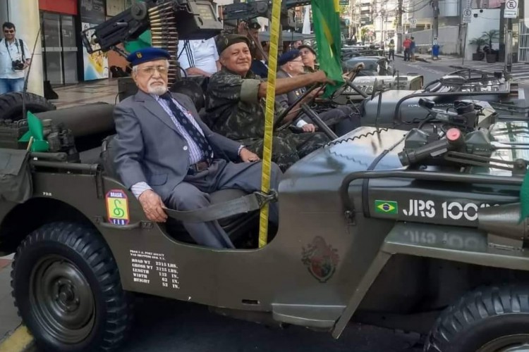 Major José Maria Veras, pracinha da FEB na Segunda Guerra Mundial