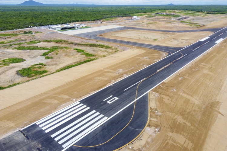 Aeroporto Regional de Sobral Luciano de Arruda Coelho(Foto: TIAGO STILLE/ GOV. DO CEARA)