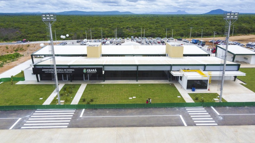￼Novo Aeroporto de Sobral começa a operar nesta segunda-feira, 27