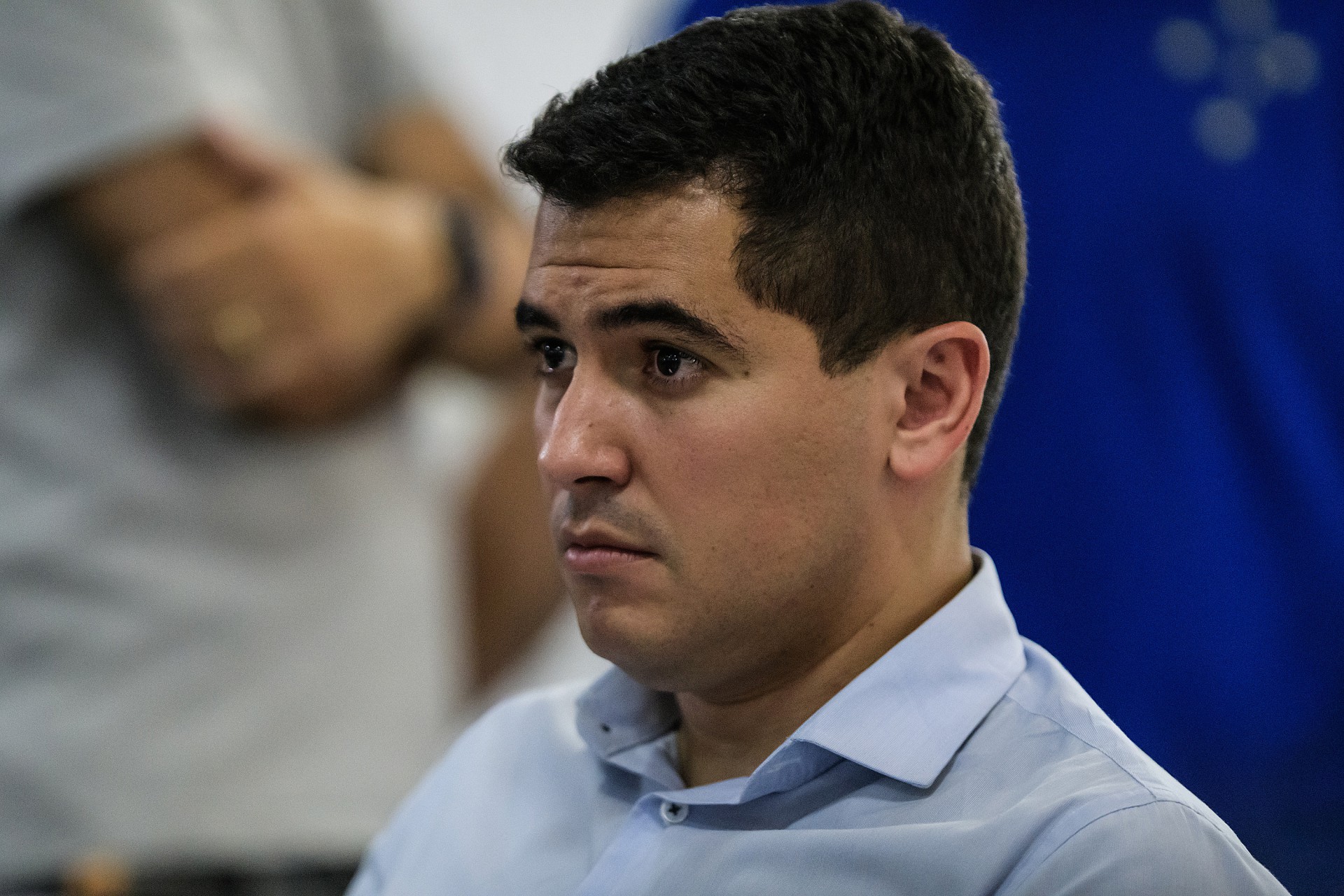 Diretor de futebol Pedro Martins em Assembleia do Conselho Deliberativo sobre a SAF do Cruzeiro (Foto: Gustavo Aleixo/Cruzeiro)