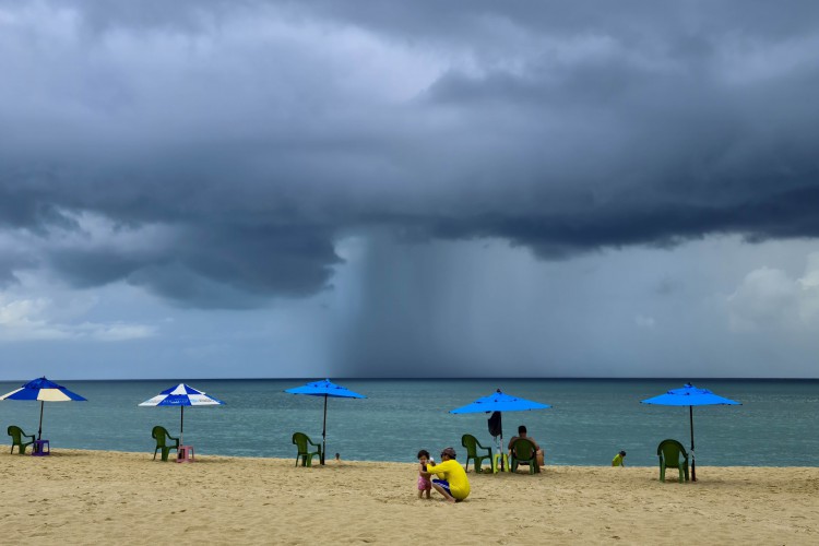 ￼ÁREAS próximas à faixa litorânea, como a região do litoral de Fortaleza, receberam mais precipitações em junho de 2022