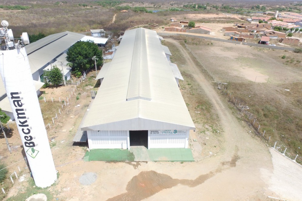 Local de armazenamento e beneficiamento de sementes(Foto: Arquivo Beckman Sementes/Divulgação)