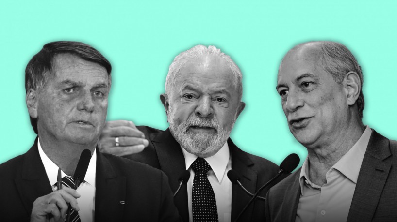 .Bolsonaro, Lula e Ciro Gomes(foto: Montagem)