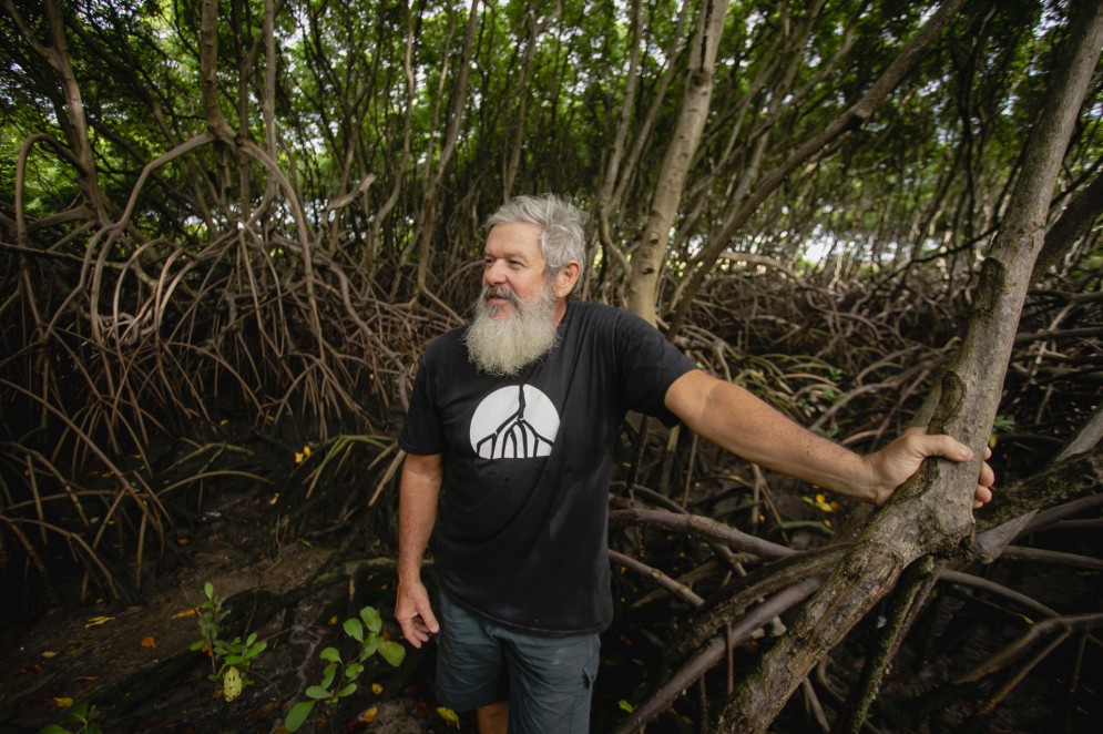 Rusty Barreto está à frente do Ecomuseu Natural do Mangue(Foto: AURELIO ALVES)