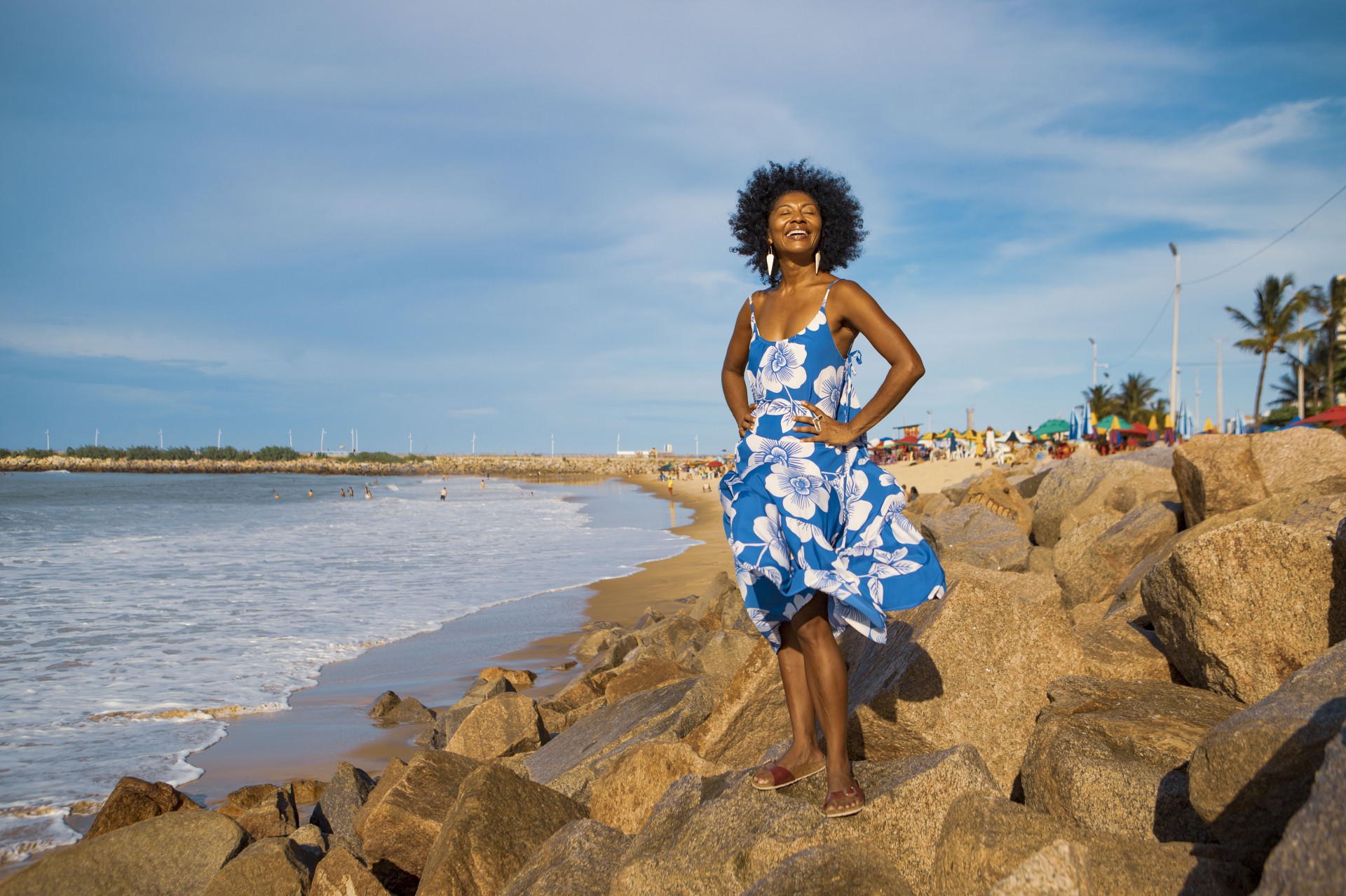 ￼ SILVANIA de Deus é estilista e ativista da Praia de Iracema (Foto: FCO FONTENELE)