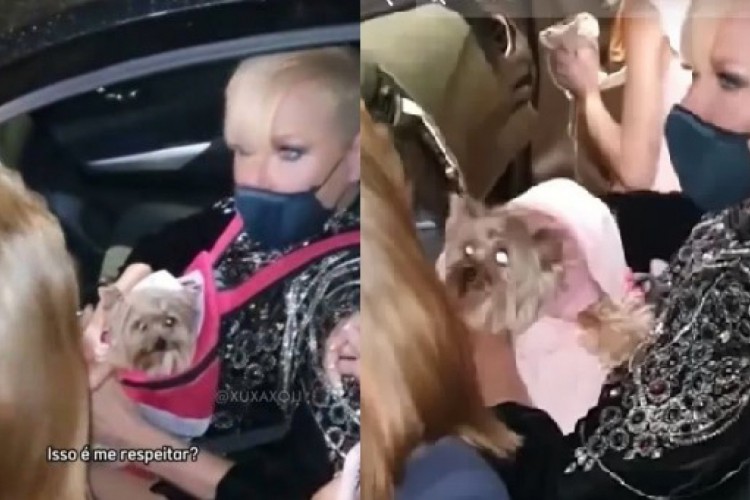 Xuxa recusou tirar foto com fã que seria bolsonarista e afirmou que apoiar Bolsonaro não era uma decisão; confira vídeo