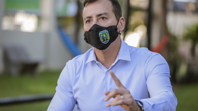 O secretário de segurança pública, Sandro Caron(foto: FCO FONTENELE/ O POVO)