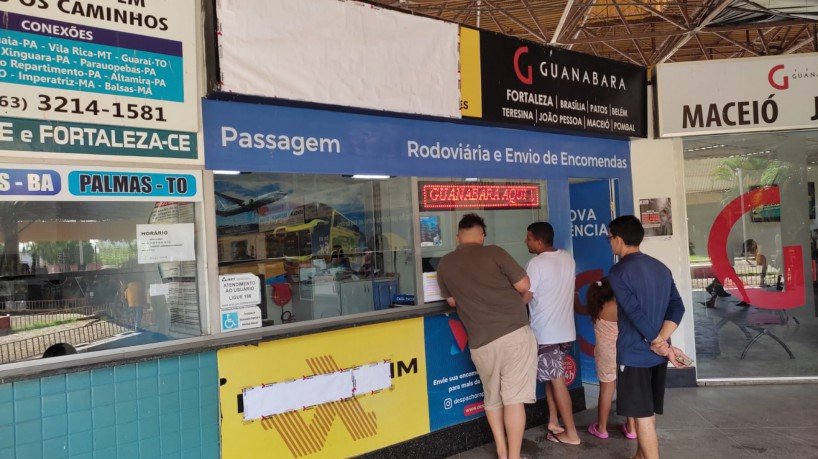 Agência da Itapemirim em Juazeiro do Norte funcionava dentro da rodoviária municipal(foto: Guilherme Carvalho/CBN Cariri)