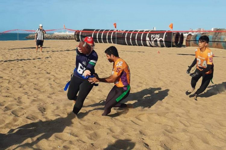 Flag Football é uma modalidade derivada do Futebol Americano 