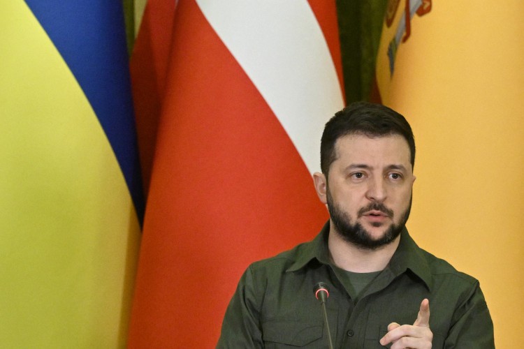Volodymyr Zelensky, presidente da Ucrânia