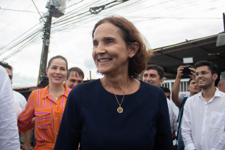 FORTALEZA, CEARÁ, 04-04-2022: Inauguração da Areninha e Assinatura de Ordem de Serviço, em Caucaia. O evento contou com a presença da Governadora Izolda Cela e Prefeito Vitor Valim. (Foto: Fernanda Barros/ O Povo)(Foto: FERNANDA BARROS)