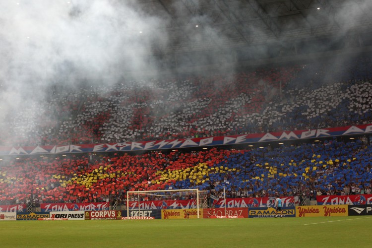 Torcida do Fortaleza promete mais um mosaico para partida diante do River Plate