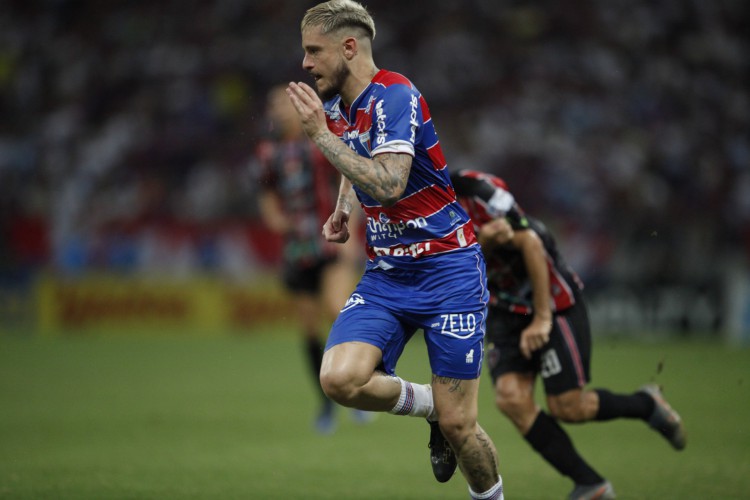 Lucas Lima deve ser titular do Fortaleza contra o Flamengo