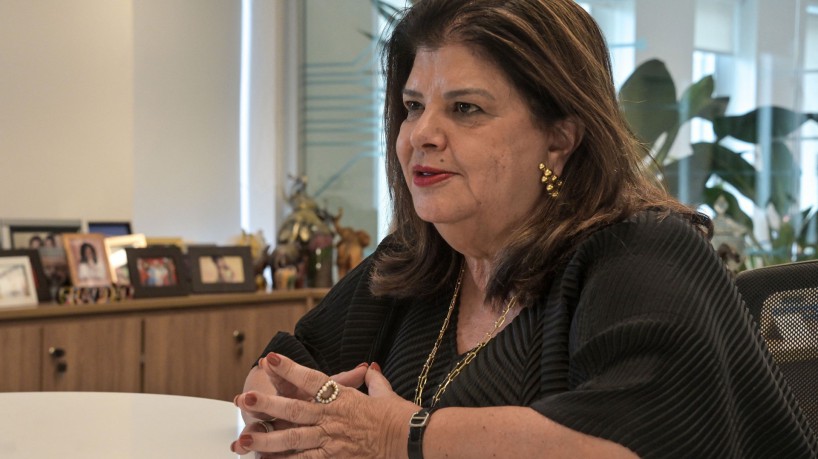 A empres&aacute;ria brasileira Luiza Helena Trajano, presidente do Conselho de Administra&ccedil;&atilde;o do Magazine Luiza, al&eacute;m de fundadora da empresa