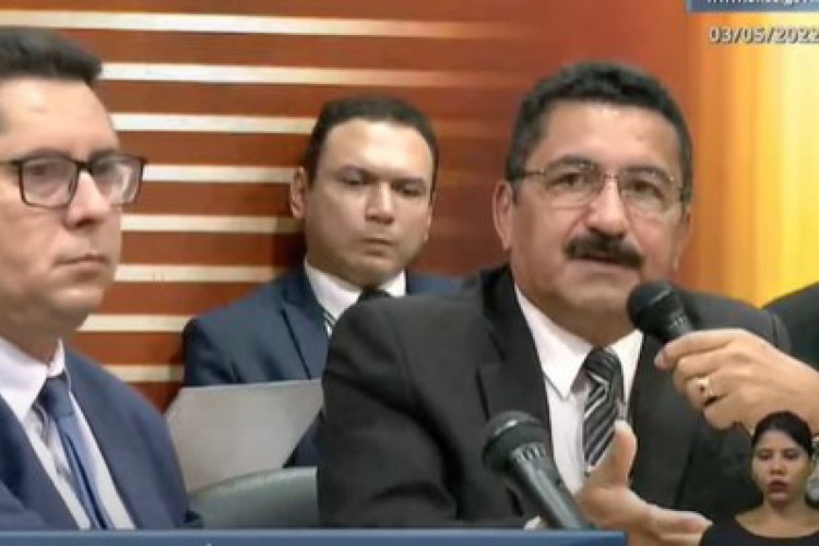 O presidente da Associação de Praças da Polícia Militar e Corpo de Bombeiros Militar do Ceará (Aspramece) Pedro Queiroz da Silva,