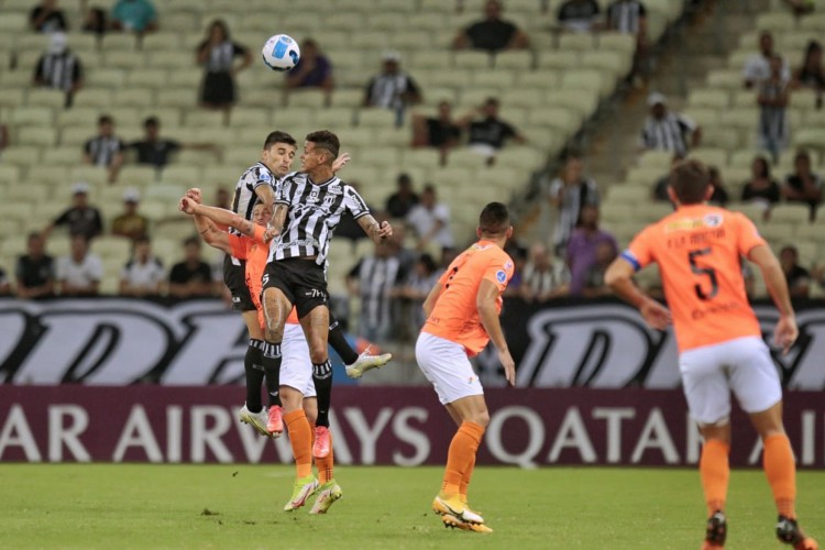 Ceará e Deportivo La Guaira se enfrentaram no Castelão pela 4ª rodada da Copa Sul-Americana 2022. 