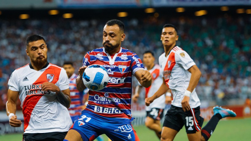 FOrtaleza-ce, Brasil, 05-05-2022: Jogo da Copa Libertadores da América 2022 entre Fortaleza x River Plate na Arena Castelão. (Foto: Fco Fontenele/O Povo) 