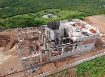 Obras do monumento de Santo Antônio, em Caridade, avançam 25% 