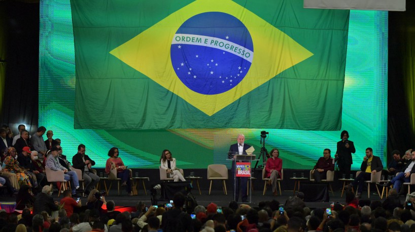PT lança chapa Lula-Alckmin para as eleições 2022(foto: Foto: Nelson Almeida/ AFP)