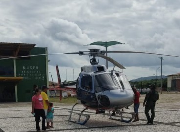 Uma aeronave da Ciopaer foi empregada nas ações em Tamboril 