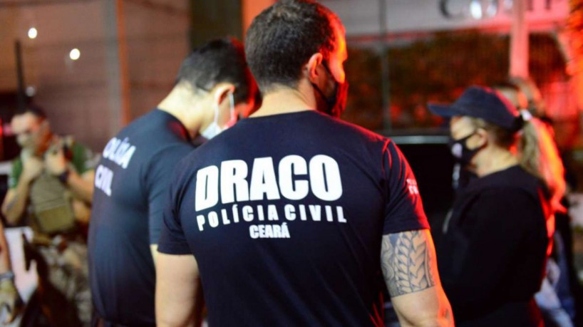 Equipes da  Delegacia de Repressão às Ações Criminosas Organizadas (Draco) cumpriram o mandado de prisão 