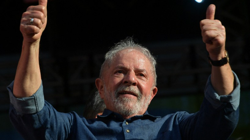 Ex-presidente Lula testou positivo para Covid-19(foto: Nelson ALMEIDA / AFP)