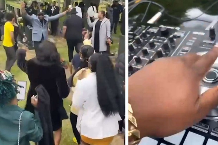 Parentes transformam funeral em 'rave' e dançam em cemitério na Inglaterra