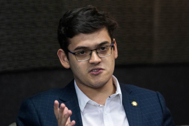 FORTALEZA, CEARÁ, BRASIL, 23-05-2022: Jogo Político recebe o vereador do PL, Carmelo Neto. (Foto: Fernanda Barros/ O Povo)