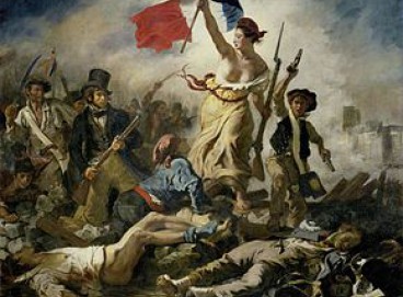 "A Liberdade Guiando o Povo", de Eugène Delacroix