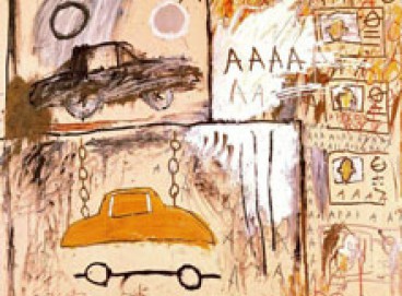 "Cadillac Moon 1981", de Jean-Michel Basquiat