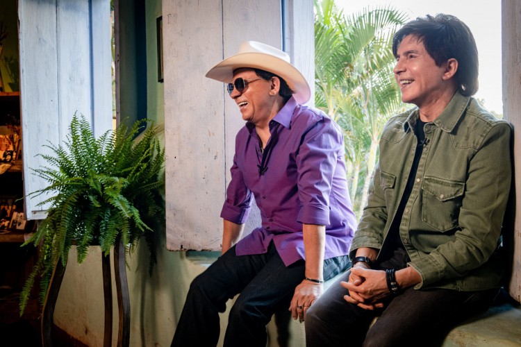 Segundo pessoas próximas, Xororó não tem a mesma posição política do irmão e por isso não foi ao encontro com Bolsonaro 